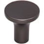 Top Knobs Marion 1 Inch Mushroom Cabinet Knob from the Lynwood Collection Ash Gray