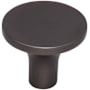 Top Knobs Marion 1-1/4 Inch Mushroom Cabinet Knob from the Lynwood Collection Ash Gray