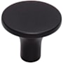 Top Knobs Marion 1-1/4 Inch Mushroom Cabinet Knob from the Lynwood Collection Flat Black