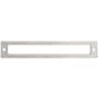Top Knobs Hollin 6-5/16 Inch Center to Center Pull Backplate from the Lynwood Series Brushed Satin Nickel