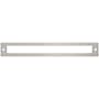 Top Knobs Hollin 7-9/16 Inch Center to Center Pull Backplate from the Lynwood Series Brushed Satin Nickel
