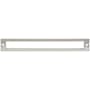 Top Knobs Hollin 7-9/16 Inch Center to Center Pull Backplate from the Lynwood Series Polished Nickel