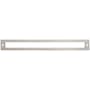 Top Knobs Hollin 8-13/16 Inch Center to Center Pull Backplate from the Lynwood Series Brushed Satin Nickel