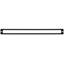 Top Knobs Hollin 12 Inch Center to Center Pull Backplate from the Lynwood Series Flat Black