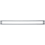 Top Knobs Hollin 12 Inch Center to Center Pull Backplate from the Lynwood Series Polished Chrome
