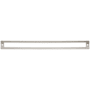 Top Knobs Hollin 12 Inch Center to Center Pull Backplate from the Lynwood Series Polished Nickel