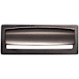 Top Knobs Hollin 3-3/4 Inch Center to Center Cup Cabinet Pull from the Lynwood Series Ash Gray