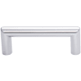 Top Knobs Kinney 3 Inch Center to Center Handle Cabinet Pull from the Lynwood Series Polished Chrome