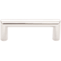 Top Knobs Kinney 3 Inch Center to Center Handle Cabinet Pull from the Lynwood Series Polished Nickel