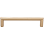 Top Knobs Kinney 5 Inch Center to Center Handle Cabinet Pull from the Lynwood Series Honey Bronze