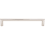 Top Knobs Kinney 6-5/16 Inch Center to Center Handle Cabinet Pull from the Lynwood Series Polished Nickel