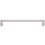 Top Knobs Kinney 7-9/16 Inch Center to Center Handle Cabinet Pull from the Lynwood Series Brushed Satin Nickel