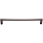 Top Knobs Kinney 12 Inch Center to Center Handle Appliance Pull from the Lynwood Series Ash Gray