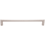 Top Knobs Kinney 12 Inch Center to Center Handle Appliance Pull from the Lynwood Series Brushed Satin Nickel