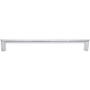 Top Knobs Kinney 12 Inch Center to Center Handle Appliance Pull from the Lynwood Series Polished Chrome