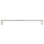 Top Knobs Kinney 12 Inch Center to Center Handle Appliance Pull from the Lynwood Series Polished Nickel