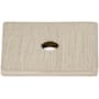 Top Knobs 1 Inch Square Cabinet Knob Backplate from the Sanctuary Series Brushed Satin Nickel