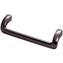 Top Knobs Kentfield 5 Inch Center to Center Handle Cabinet Pull from the Lynwood Series Ash Gray