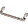Top Knobs Kentfield 5 Inch Center to Center Handle Cabinet Pull from the Lynwood Series Polished Nickel