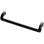 Top Knobs Kentfield 7-9/16 Inch Center to Center Handle Cabinet Pull from the Lynwood Series Flat Black