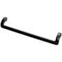 Top Knobs Kentfield 8-13/16 Inch Center to Center Handle Cabinet Pull from the Lynwood Series Flat Black