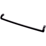 Top Knobs Kentfield 12 Inch Center to Center Handle Cabinet Pull from the Lynwood Series Flat Black
