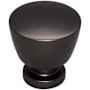 Top Knobs Allendale 1-1/4 Inch Mushroom Cabinet Knob from the Lynwood Collection Ash Gray