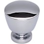 Top Knobs Allendale 1-1/4 Inch Mushroom Cabinet Knob from the Lynwood Collection Polished Chrome