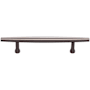 Top Knobs Allendale 3-3/4 Inch Center to Center Bar Cabinet Pull from the Lynwood Series Ash Gray