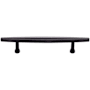 Top Knobs Allendale 3-3/4 Inch Center to Center Bar Cabinet Pull from the Lynwood Series Flat Black