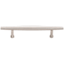 Top Knobs Allendale 3-3/4 Inch Center to Center Bar Cabinet Pull from the Lynwood Series Brushed Satin Nickel