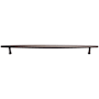 Top Knobs Allendale 12 Inch Center to Center Bar Cabinet Pull from the Lynwood Series Ash Gray