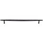 Top Knobs Allendale 12 Inch Center to Center Bar Cabinet Pull from the Lynwood Series Flat Black