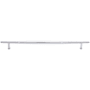Top Knobs Allendale 12 Inch Center to Center Bar Cabinet Pull from the Lynwood Series Polished Chrome