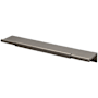 Top Knobs Crestview 6 Inch Center to Center Finger Cabinet Pull from the Lynwood Series Ash Gray