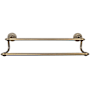 Top Knobs Tuscany Bath 30 Inch Double Towel Bar German Bronze