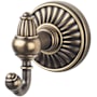 Top Knobs Tuscany Bath Double Robe Hook German Bronze