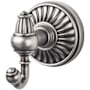 Top Knobs Tuscany Bath Double Robe Hook Antique Pewter
