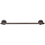 Top Knobs Tuscany Bath 24 Inch Single Towel Bar Oil Rubbed Bronze