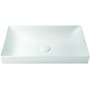 TOTO Kiwami Renesse 23" Rectangular Ceramic Vessel Bathroom Sink with Overflow Matte White