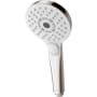 TOTO 1.75 GPM Round Multi Function Hand Shower with Active Wave Technology Polished Nickel