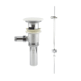 TOTO Lever Faucet Drain Fitting Assembly with Ceramic Drain Cover N/A