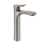 TOTO Global 1.2 GPM Vessel Single Hole Bathroom Faucet with Pop-Up Drain Assembly Brushed Nickel