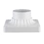 Trans Globe Lighting Outdoor Square Pier Base White