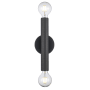 Trans Globe Lighting Auburn 12" Tall Wall Sconce Black