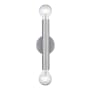 Trans Globe Lighting Auburn 12" Tall Wall Sconce Polished Chrome