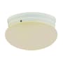 Trans Globe Lighting Dellwood 2 Light Flush Mount Ceiling Fixture White