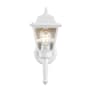 Trans Globe Lighting Single Light Up Lighting Outdoor Wall Sconce from the Outdoor Collection White