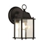 Trans Globe Lighting Purisima Mission 1 Light Lantern Outdoor Wall Sconce Black