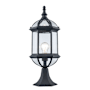 Trans Globe Lighting Single Light Up Lighting Outdoor Pier Mounted Post Light from the Outdoor Collection Black